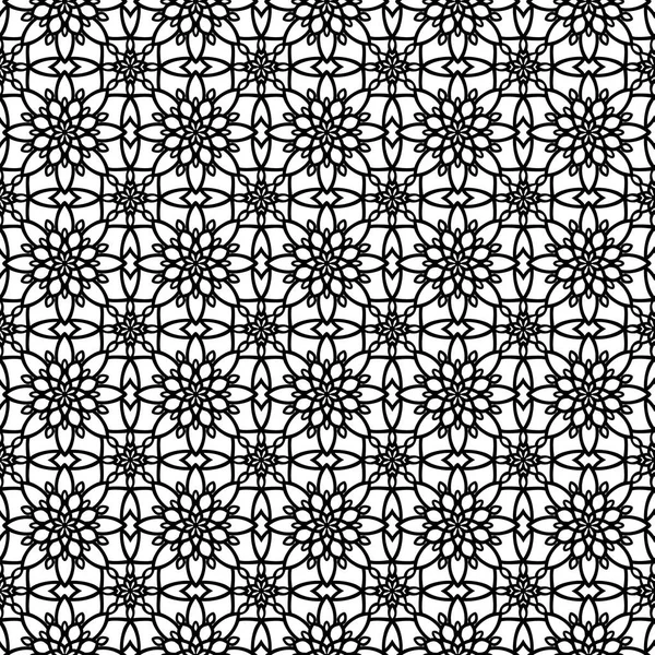 Soyut Seamless modeli. Vintage geometrik Doğu süsleme esen