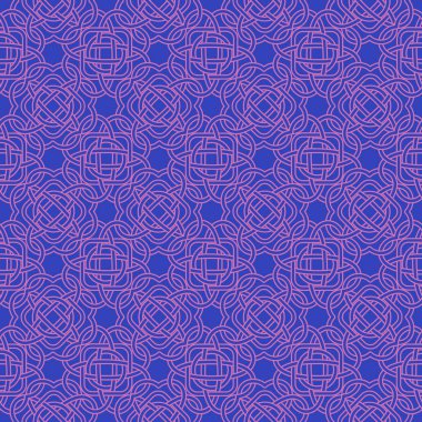 Kelt seamless modeli Ortaçağ tarzı. Pleksus arka planda 