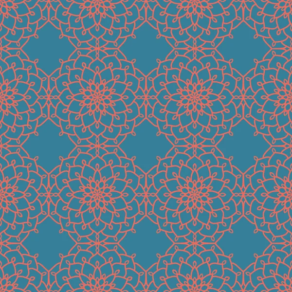 Patrón sin costura abstracto. Vintage geométrico Oriente ornamento Patte — Vector de stock