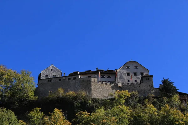 Schloss Vaduz Der Hauptstadt Vaduz Liechtenstein Wurde Jahrhundert Erbaut Schloss — Stockfoto
