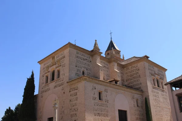 Igreja Santa Maria Alhambra Igreja Santa Maria Alhambra Complexo Palácio — Fotografia de Stock