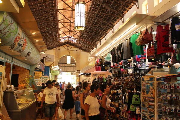 Chania Isla Creta Grecia Julio 2016 Una Vista Del Mercado — Foto de Stock