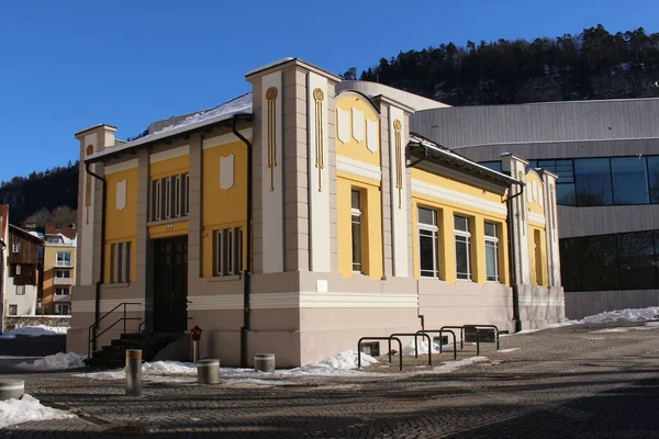 Feldkirch Vorarlberg Austria Gennaio 2017 Turnhalle Des Ehemaligen Gymnasiums Costruita — Foto Stock