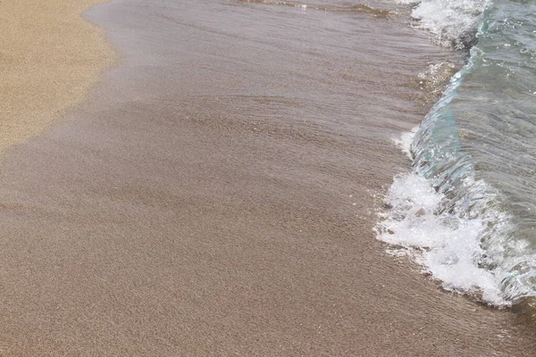 Kristallklares Wasser Und Feiner Sand Strand Von Falassarna Westen Der — Stockfoto