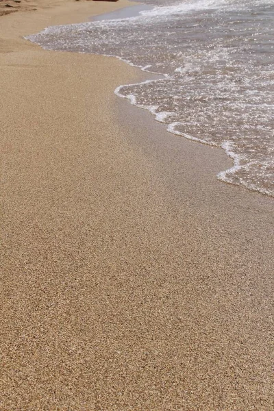 Kristallklart Vatten Och Fin Sand Vid Falassarna Strand Västra Kreta — Stockfoto