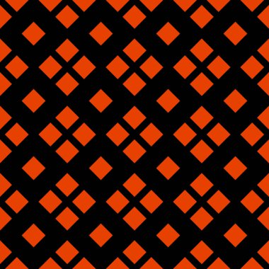 Arkaplan olarak kırmızı kareli siyah pürüzsüz desen - Eps10 vektör grafikleri ve illüstrasyon