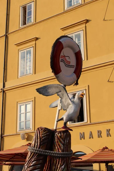 Innsbruck Österreich August Dekoration Der Hamburger Fischvergnügungstage Marktplatz August 2015 — Stockfoto