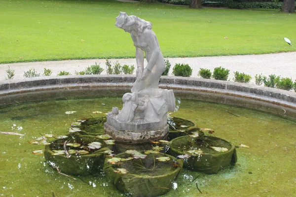 Innsbruck Tirol Austria 2015 Princess Frog Sculpture Hofgarten Old City — 스톡 사진