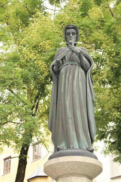 Estatua Histórica Archiduquesa Magdalena Erzherzogin Magdalena Que Vivió Entre 1532 — Foto de Stock