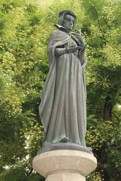 Historische Statue Der Erzherzogin Magdalena Die Zwischen 1532 Und 1590 — Stockfoto