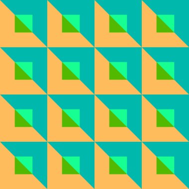 Arkaplan olarak kareler ve üçgenlerle renksiz desen - Eps10 vektör grafikleri ve illüstrasyon