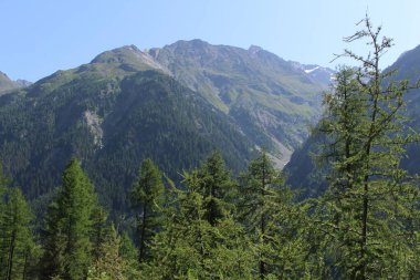 Soelden 'deki Alp Dağları, Tirol, Avusturya.