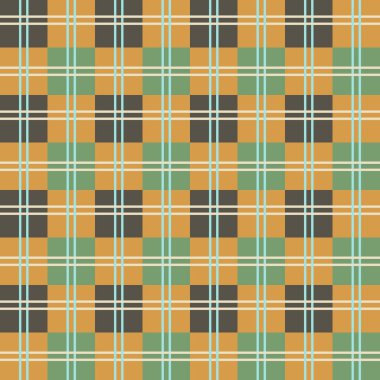 Arkaplan olarak çizgili ve kareli kusursuz ve renkli tartan deseni veya giysi amaçları - Eps10 vektör grafikleri ve illüstrasyonu