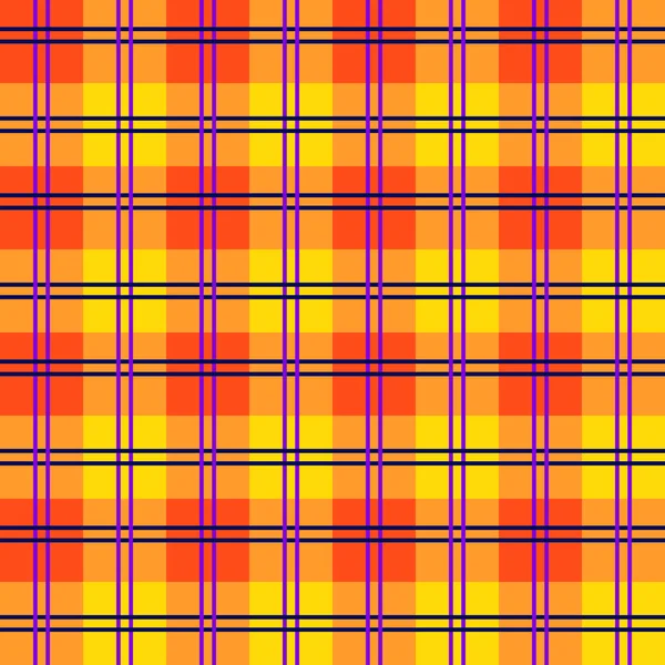 Padrão Tartan Sem Costura Colorido Com Listras Quadrados Como Fundo — Vetor de Stock