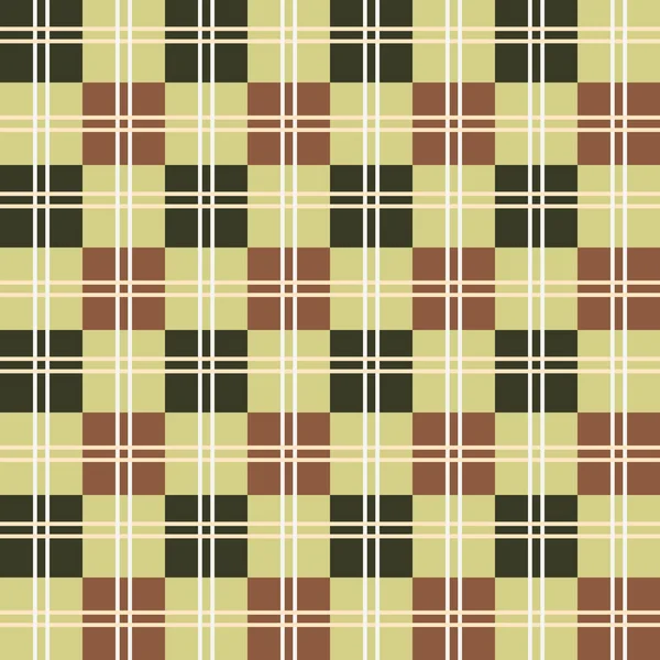 Motif Tartan Sans Couture Coloré Avec Des Rayures Des Carrés — Image vectorielle