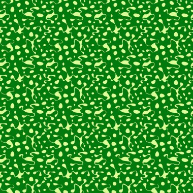 Pürüzsüz yeşil desenli dağınık yeşil lekeler ve arka plan olarak farklı boyutlarda daireler - Eps10 vektör grafikleri ve illüstrasyon