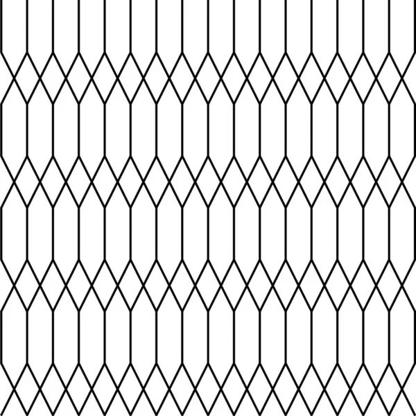 Kusursuz boş zigzag deseni - Vektör ve illüstrasyon