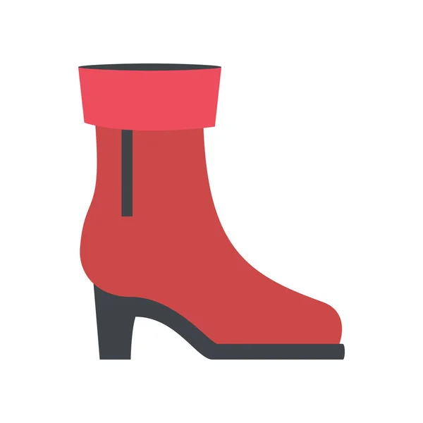Ícone de botas de caminhada bonito para banner, impressão de design geral e teias —  Vetores de Stock