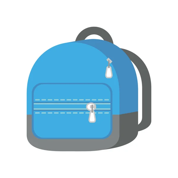 Lindo icono de la mochila para banner, impresión de diseño general y sitios web — Vector de stock