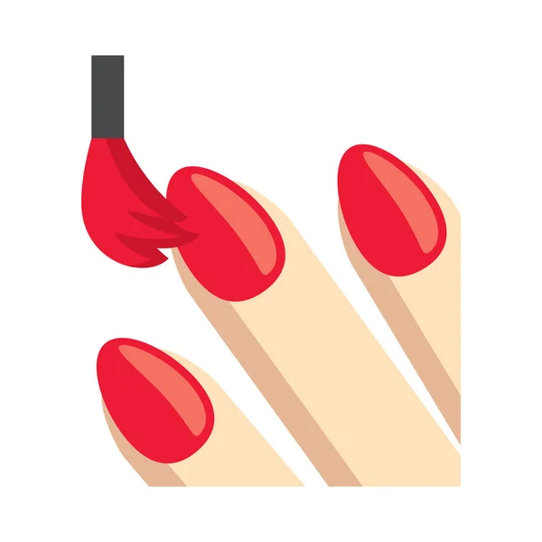 Cute Nail polish icon for banner, general design print and websi — 스톡 벡터