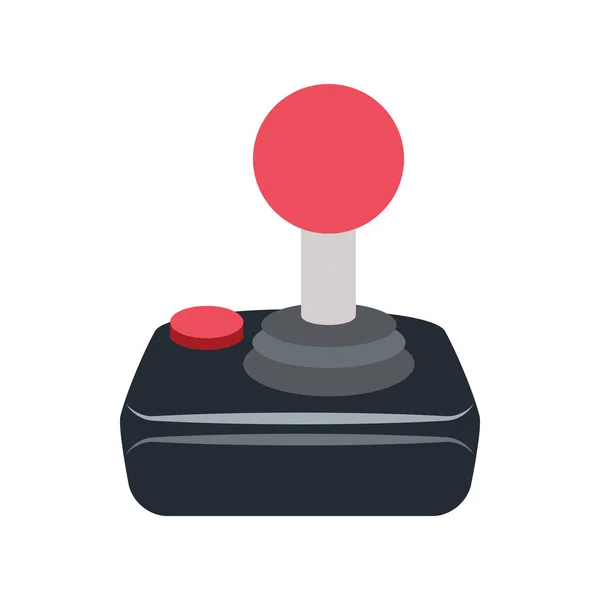 Aranyos játék joystick ikon banner, általános tervezési nyomtatás és web — Stock Vector