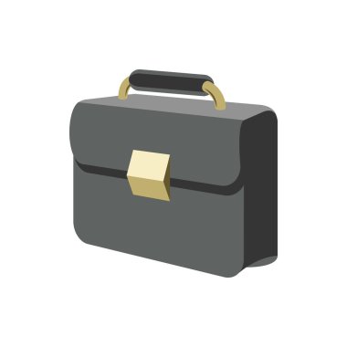 Pankart, genel tasarım baskısı ve ağlar için Şirin Belge çanta simgesi