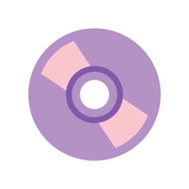 Pankart, genel tasarım baskısı ve web siteleri için şirin bir Dvd simgesi. Hasta.