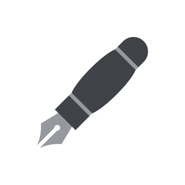 Icône de stylo à bille mignon pour bannière, impression générale et web — Image vectorielle