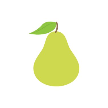 Pankart, genel tasarım baskısı ve web siteleri için şirin bir Pear simgesi. Ben...