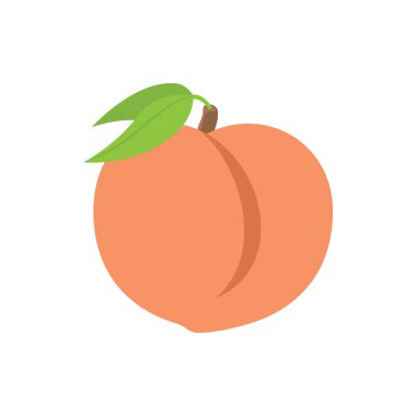 Pankart, genel tasarım baskısı ve web oturumu için şirin Nectarines simgesi