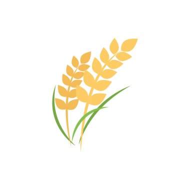 Pankart, genel tasarım baskısı ve web siteleri için Rice Simgesi sayfası