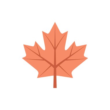 Pankart için akçaağaç yaprağı simgesi, genel tasarım baskısı ve web siteleri. Ben...