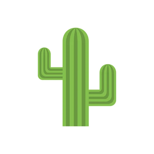 Ikona kaktusa na baner, druk ogólny i strony internetowe. Iluzja — Wektor stockowy