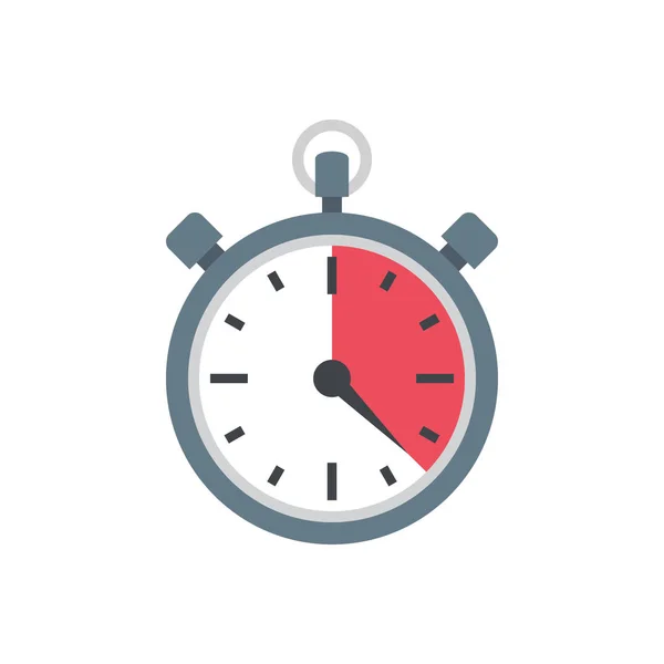 Countdown tijd Pictogram voor banner, algemene design print en website — Stockvector