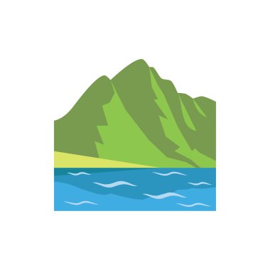 Pankart, genel tasarım baskısı ve web siteleri için şirin bir Açık hava simgesi.