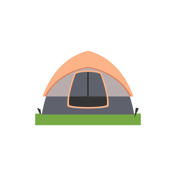 Bonito Camping Travel con para banner, impressão de design geral e web — Vetor de Stock