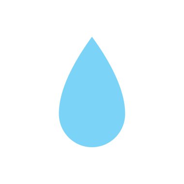 Pankart, genel tasarım baskısı ve web siteleri için sevimli nem simgesi