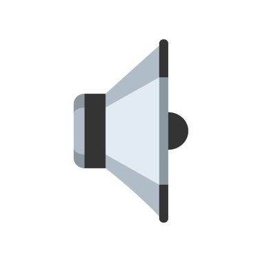 Pankart, genel tasarım baskısı ve ağlar için şirin ses cildi simgesi