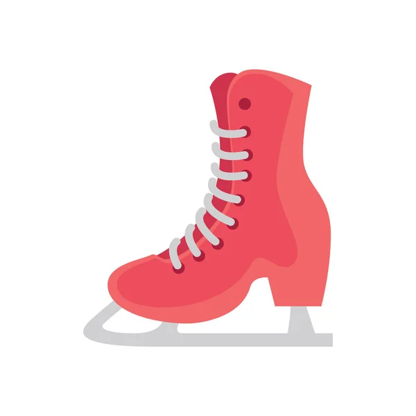 Cute Ice skate icon for banner, general design print and website — 스톡 벡터