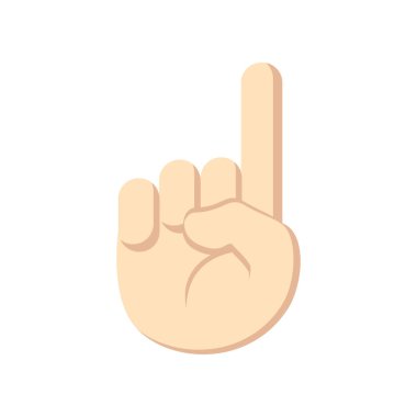 Sevimli El afişi, genel tasarım baskısı ve web siteleri için hazır. Görüntü vektörü