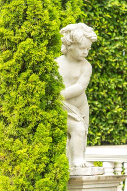 Rahatlatıcı rahat Bahçe uzayda.