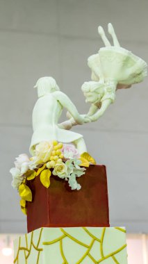 Tatlı düğün cupcakes.