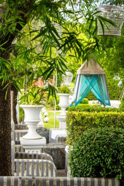 Gotik saksıyı Bahçe.