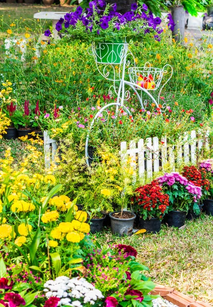 Yazları ev rahat bahçede.