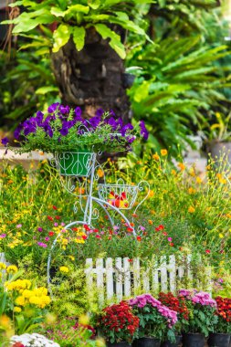 Yazları ev rahat bahçede.
