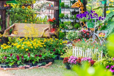 Yazları ev rahat bahçede.