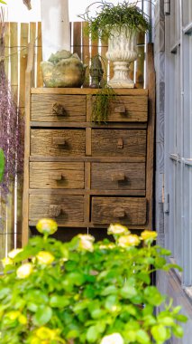 Rahatlatıcı rahat Bahçe alanında.