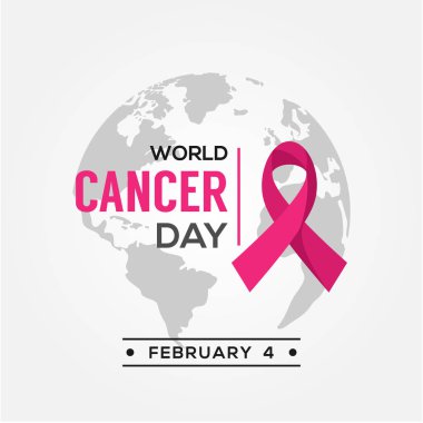 Dünya Kanser Günü Tasarım Şablonu Arkaplanı