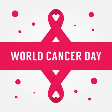 Dünya Kanser Günü Tasarım Şablonu Arkaplanı