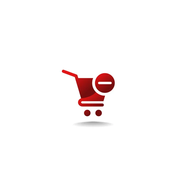 Cart Sale Vector Design Template Background — 스톡 벡터